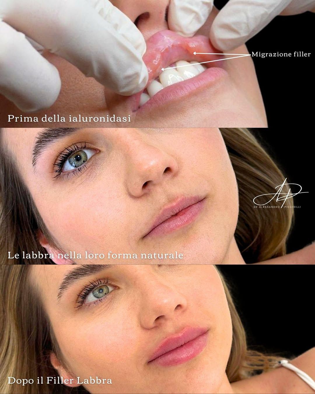Ripristino dell'armonia naturale e correzione volumetrica labiale